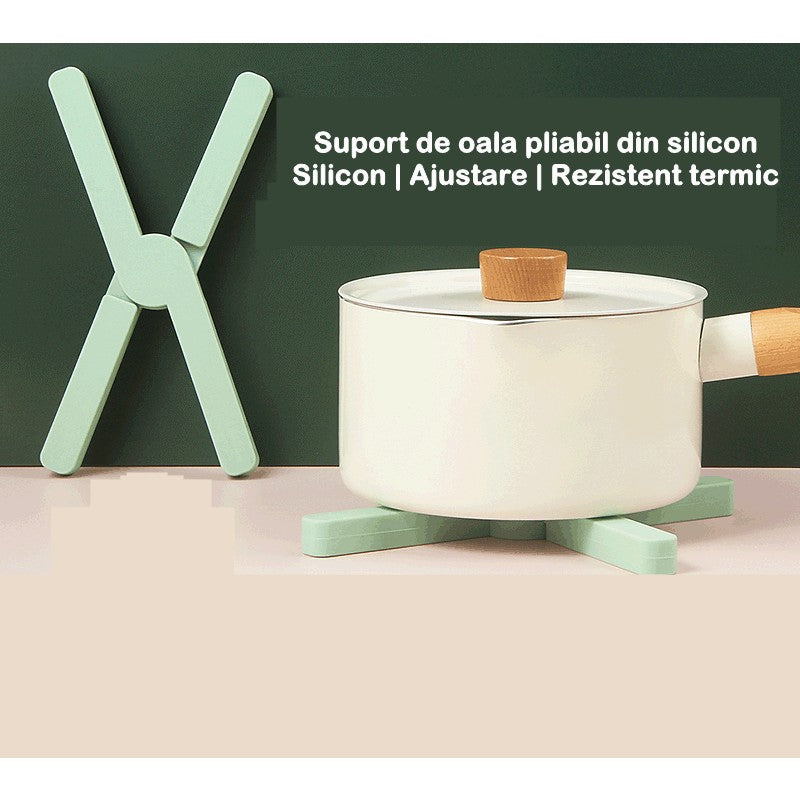 Suport pliabil termic silicon portabil | FlexiShield - vivimall.ro