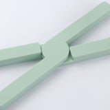 Suport pliabil din silicon pentru vase fierbinti Vivimall, portabil, usor de depozitat, rezistent la temperaturi foarte ridicate, 14.5 x 7.5 x 1.6 cm, antialunecare, verde - vivimall.ro