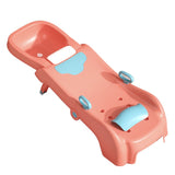 Suport Pliabil pentru Spalat Parul Vivimall, Pentru Copii, cu Scurgere, cu Picioare Antialunecare, Material Polipropilena, Suport Cap Reglabil, cu Manere, 110 x 35 x 21 cm, Roz - vivimall.ro