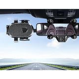 Suport Telefon Auto, Pentru Oglinda Retrovizoare, Din Abs, Reglabil 360Â° - vivimall.ro