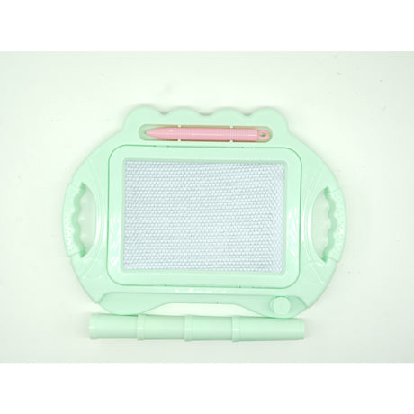 Tabla Magnetica pentru desen Vivimall, Pix, forma dreptunghi, dimensiuni 23x17 cm, Dezvolta Creativitatea, cu picioare suport, Verde, Resigilat - vivimall.ro