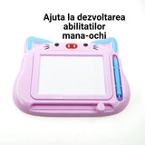 Tablita magnetica pisica cu creion | CreativeCat - vivimall.ro