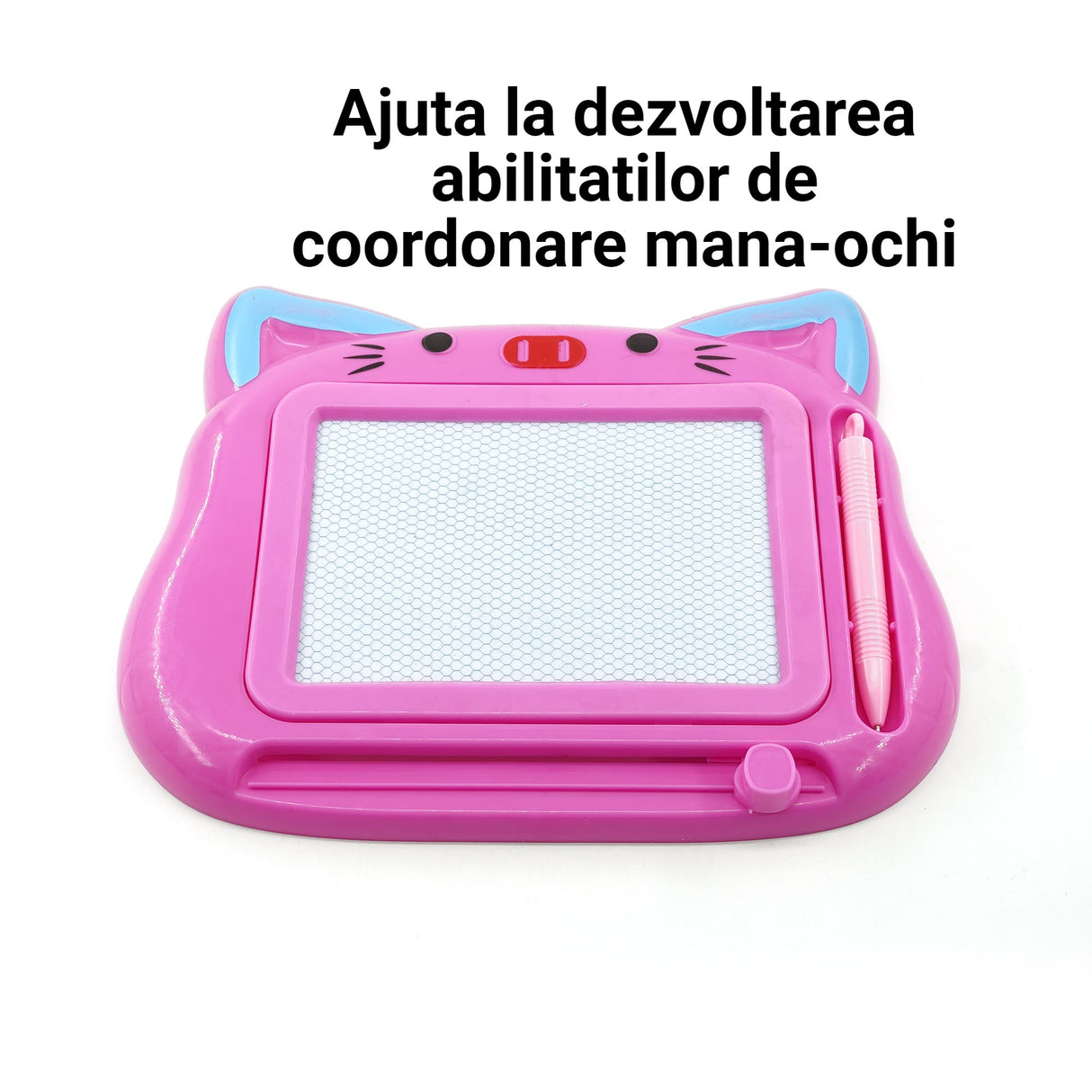 Tablita magnetica pisica cu creion | CreativeCat - vivimall.ro