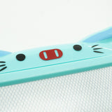 Tablita Magnetica de Scris si Desenat, Vivimall, Model Pisica, cu Creion, Dimensiuni 23.2x18.5 cm, Suprafata Desen 14.6x10.4 cm, Dezvolta Imaginatia si Creativitatea, Incurajeaza Exersarea Scrisului, Albastru, Resigilat - vivimall.ro