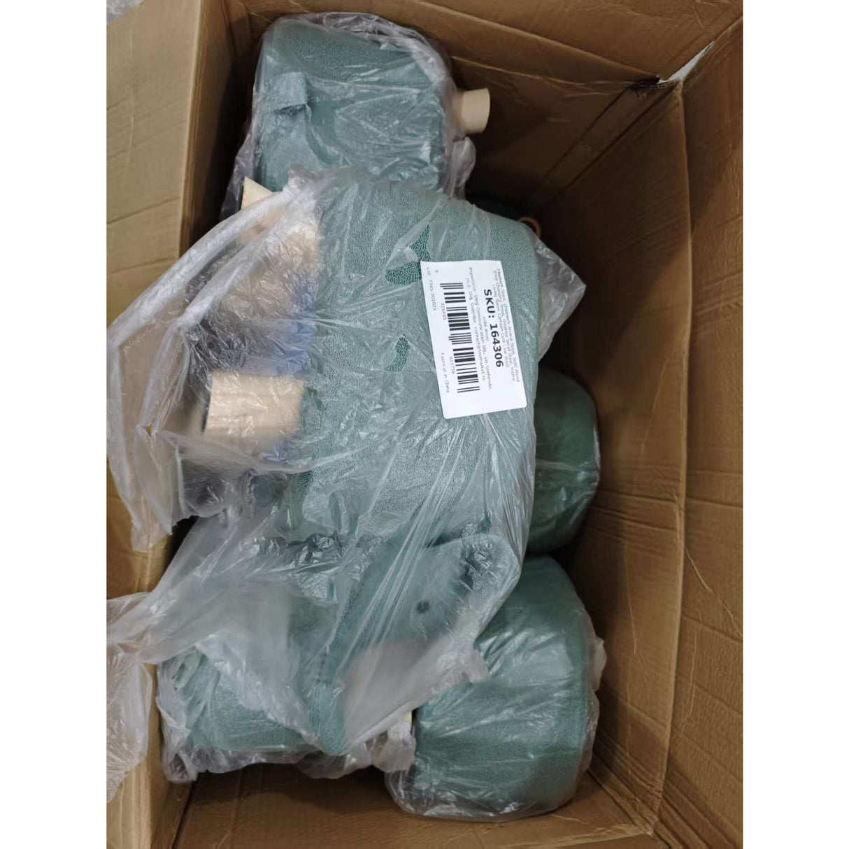 Taburet pentru Copii, Flippy, Scaun Tip Taburet, Model Elefant, din Lemn Masiv, Scaun pentru Copii, 30 x 25 x 25 cm, Albastru - vivimall.ro