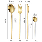 Tacamuri Portugheze, Set Din 24 De Piese Din Otel Inoxidabil, 6 Cutie, 6 Furculite, 6 Linguri De Masa, 6 Linguri Pentru Ceai - vivimall.ro