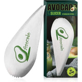 Taietor Special Pentru Avocado 3 In 1, Forma Curbata, Zimti Pentru Apucare Si Taiere, Din Otel Inoxidabil, 15 X 6 Cm, Gri - vivimall.ro