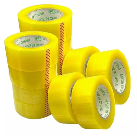 Banda Adeziva Tip Scotch, Vivimall, 190 m, 15cmx4.8cm, Transparent - vivimall.ro