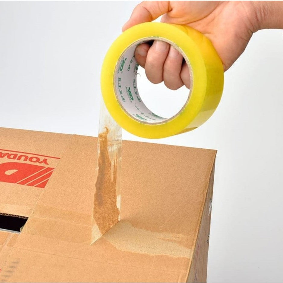 Banda Adeziva Tip Scotch, Vivimall, 190 m, 15cmx4.8cm, Transparent - vivimall.ro