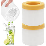 Forma gheata silicon pahar galben | IceFun - vivimall.ro