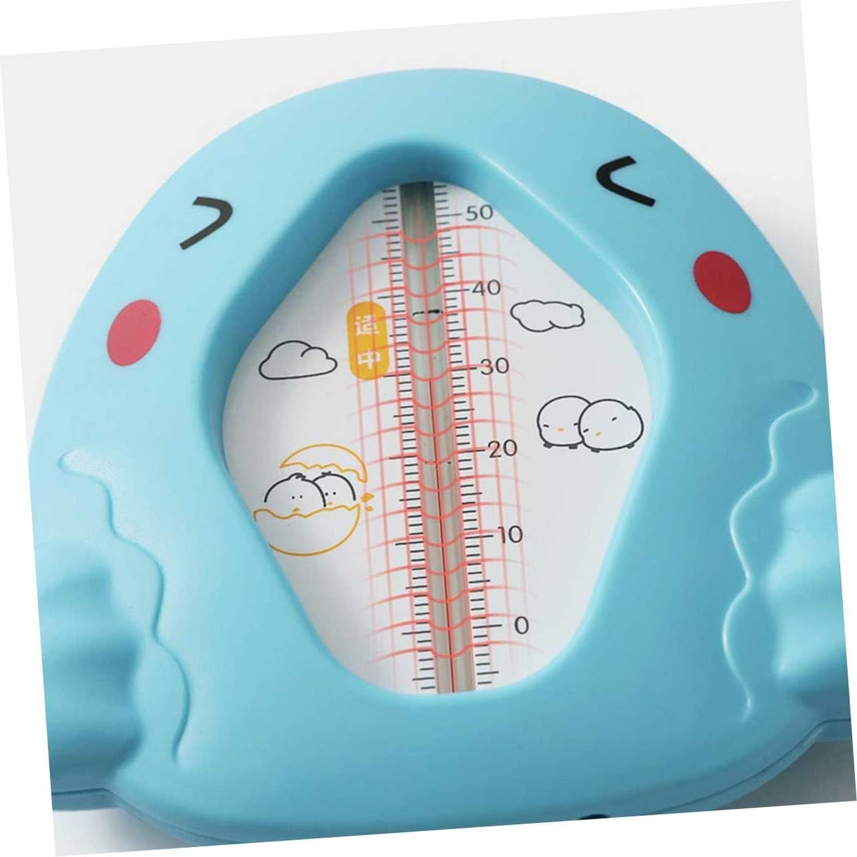Termometru Pentru Baie, Plutitor, Rezistent La Apa, Multifunctional, Model Gaina, 10.5X10.5X2.5 Cm - vivimall.ro
