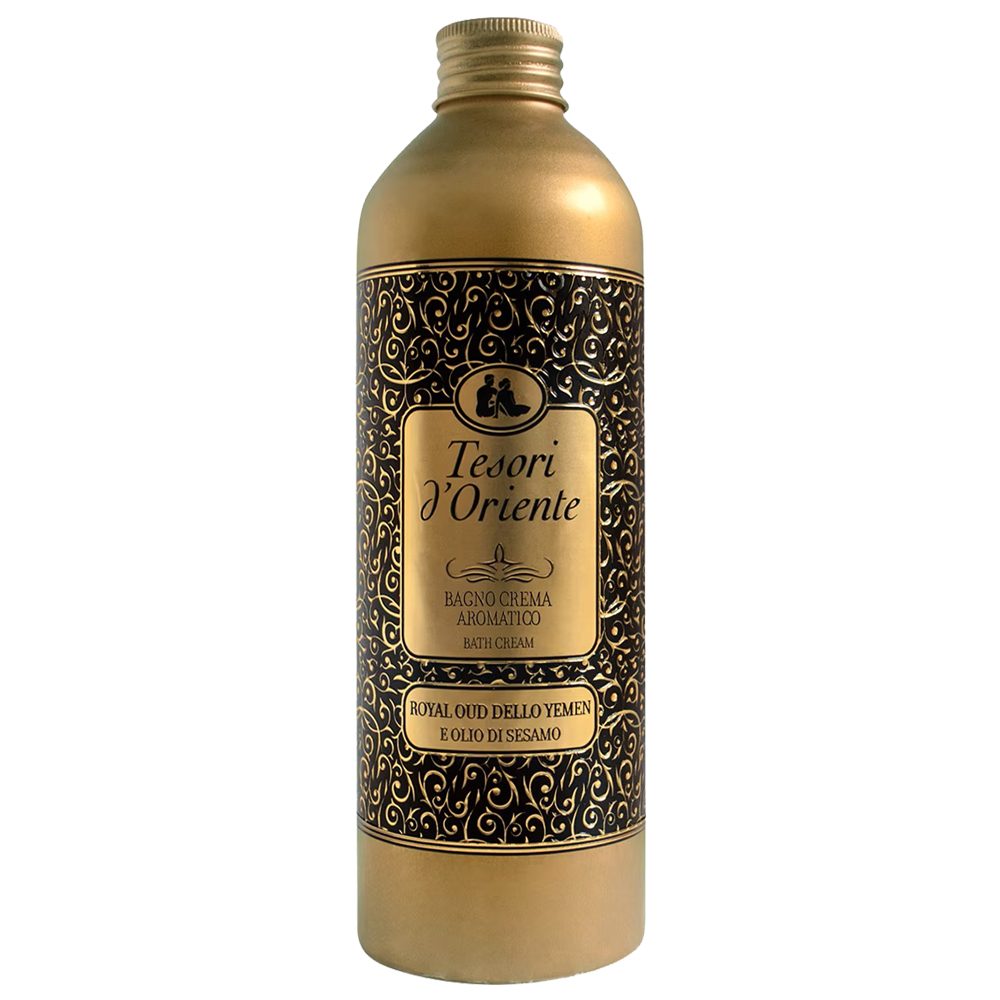 Gel de Dus, TESORI D'ORIENTE, Crema Baie Royal Oud Dello Yemen, 500 ml - vivimall.ro