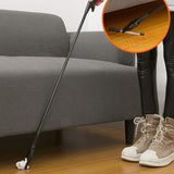 Cleste pentru Colectarea Deseurilor, Flippy, din Metal si Plastic, 60 cm, Fara Maini Murdare, Negru/Rosu - vivimall.ro