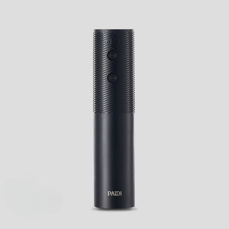 Tirbuson Electric, Vivimall, Deschizator Sticle de Vin, Incarcare USB, 20 x 4.6 cm, Negru - vivimall.ro