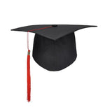 Toca Absolvire, Vivimall, Neagra cu Snur Rosu, Universala - vivimall.ro