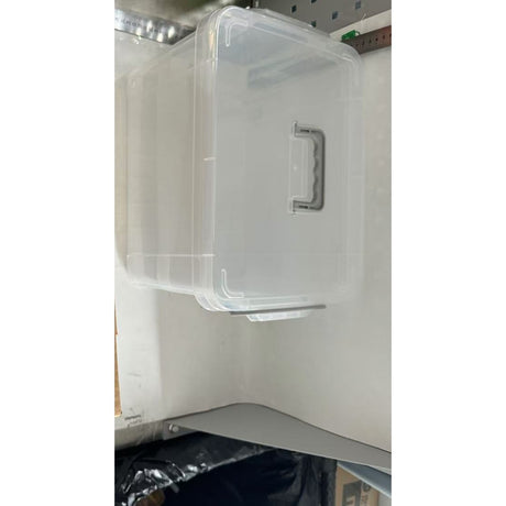 Cutie De Depozitare, Vivimall, Tip Valiza, pentru Alimente, Jucarii, Accesorii, Transparenta, Marime S, 24x17x13.5 cm - vivimall.ro