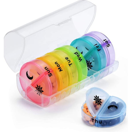 Cutie Pastile 7 Zile Portabila | PillKeep - vivimall.ro