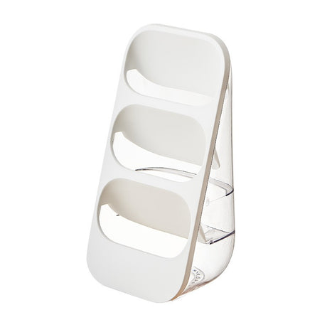 Suport - Organizator Pentru Tacamuri, 3 Compartimente, Suport Pentru Cosmetica, Ustensile, Material Pp Durabil, 33 X 16 X 15 Cm - vivimall.ro