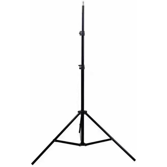 Trepied, Flippy, 210 cm, Metalic, Extensibil, 5 x 5 x 71 cm, Negru - vivimall.ro