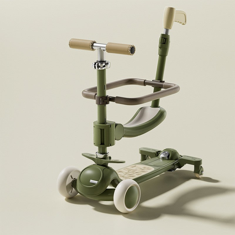 Trotineta Carucior 7in1 Cu Lumini | MoveFun - vivimall.ro