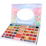 Комплект грим, палитра сенки за очи Kevin&amp;Coco с 43 пигментирани цвята