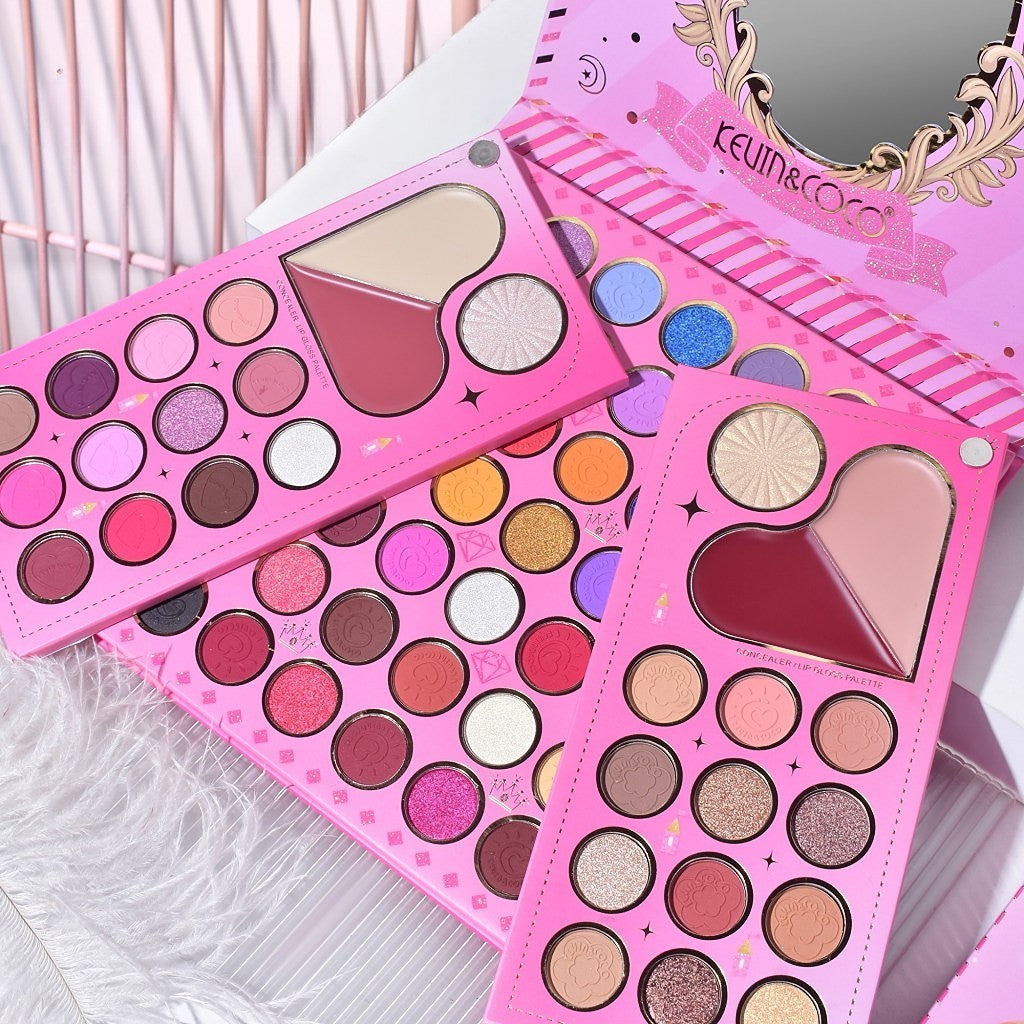 Trusa Machiaj Princess Palette 79 Culori | StarCosmetics - vivimall.ro