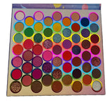 Комплект за грим, палитра сенки за очи Oulanao с 59 пигментирани цвята