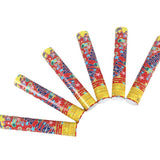 Tun de Confetti, Vivimall, Party Popper 40 cm, Model Stelute, Inimioare, Paiete Lucioase, 3 cm Diametru, Multicolor - vivimall.ro