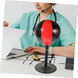 Jucarie Interactiva, Vivimall, Model Sfera de Box cu Suport de Masa, Inaltime Reglabila, +3 Ani, 10.5 x 20 x 23.5 cm, Rosu/ Negru - vivimall.ro