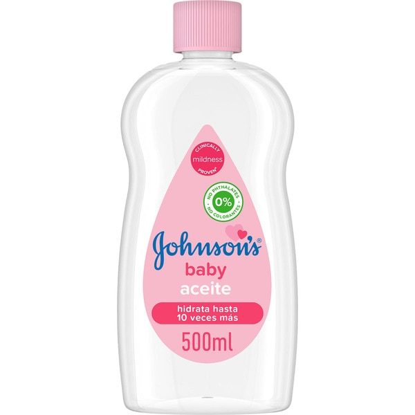 Ulei, Johnsons Baby, Corp 500 ml Roz