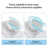 Unghiera Electrica 2 in 1, Flippy, Taiat si Slefuit, 2 Viteze, Lumina LED, Design Ergonomic, Compartiment Resturi, Portabila, Silentioasa 65 db, USB-C, Manichiura, Ideal Pentru Copii si Adulti, 8.5 x 6.8 x 3.3 cm, Violet - vivimall.ro