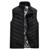 Vesta Inteligenta Incalzita, Vivimall, Unisex, 2 Zone de Incalzire, Umplutura Bumbac, 3 Trepte de Temperatura, Incarcare USB, Negru, sub 45 kg, Marime S - vivimall.ro