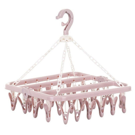 Uscator De Rufe 32 De Cleme, Plastic, Pliabil, Rotire 360 Grade, 32X32 Cm - vivimall.ro