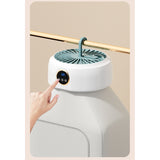 Uscator de Rufe, Vivimall, Portabil, Pliabil, Silentios, Reglabil, Temporizator, 26.5 x 11 cm, Alb - vivimall.ro