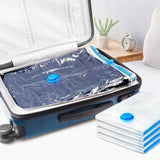 Set 3 Saci de Vidat Haine, Flippy, Marimi Diferite, Vidare prin Vacuum, Reutilizabili, Impermeabili, Pompa Inclusa, Transparent - vivimall.ro