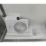 Ventilator 2in1, Flippy, Functie Incarcare Telefon Wireless, 100 Trepte de Viteza, 2400 mAh, 5V, 2A, 25 x 16.5 x 24 cm, Alb - vivimall.ro