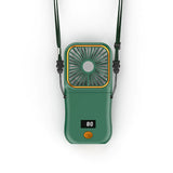 Ventilator Portabil 3 In 1, De Mana, De Gat, De Birou, 16.7 X 8 X 1.9 Cm, 3 Trepte De Viteza, Incarcare Usb, Pliabil, Afisaj Digital, Suport Telefon - vivimall.ro