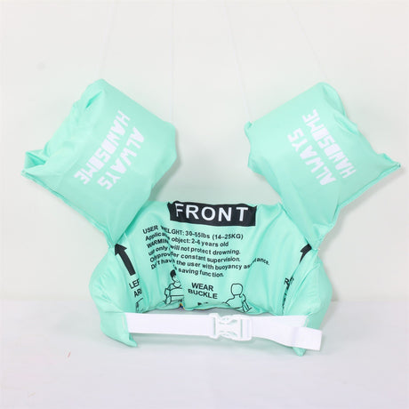Vesta De Salvare Pentru Copii Cu Aripioare De Inot, Verde, Model Dragon - vivimall.ro