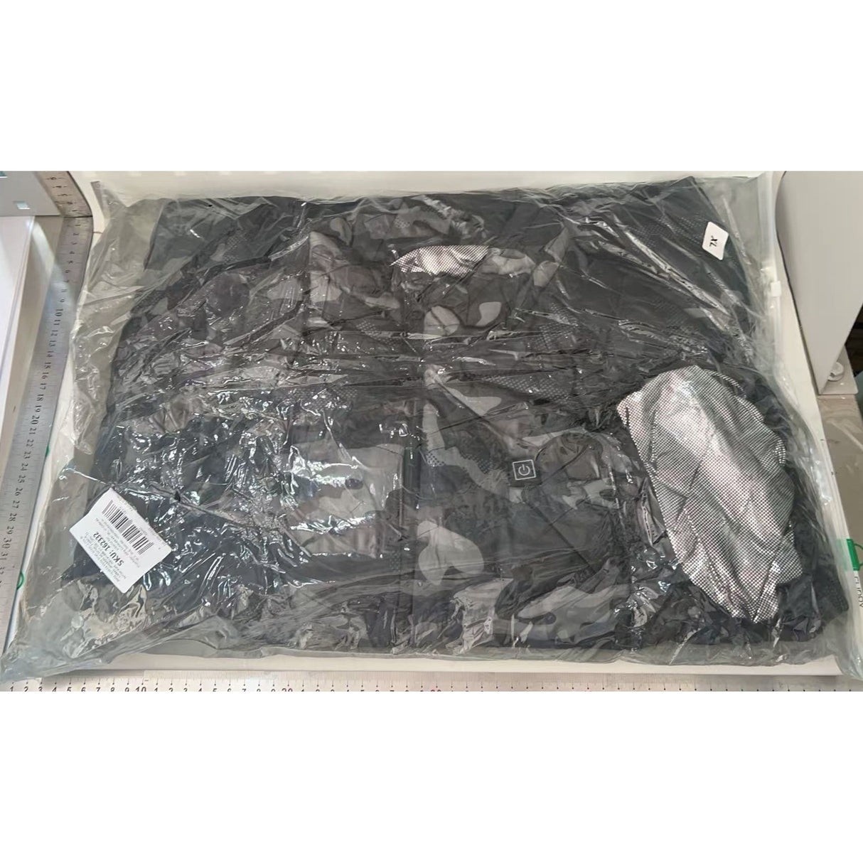 Vesta cu Incalzire, Flippy, Unisex, 2 Zone de Incalzire, Umplutura Bumbac, 3 Trepte de Temperatura, Incarcare USB, Albastru, 58 - 65 kg, Marime XL - vivimall.ro