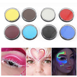 Vopsea pentru Fata si Corp, Vivimall, cu Pigment Fosforescent, 30 g, Activare cu Apa, Negru - vivimall.ro
