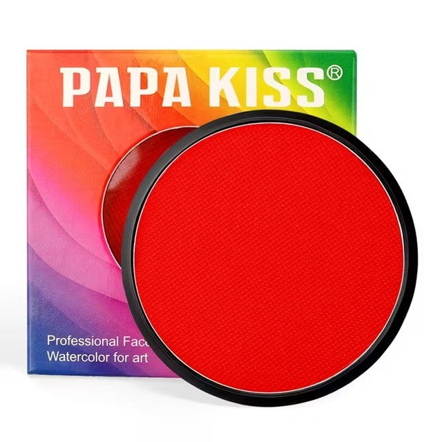 Vopsea pentru Fata si Corp, Vivimall, cu Pigment Fosforescent, 30 g, Activare cu Apa, Rosu - vivimall.ro