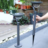 Lampa Solara Led Cu 2 Moduri De Fixare, Ip65, Material Abs, Baterie 4.5 V, 200 Mah, 450 Lumeni, 42.5 X 15 Cm, Alb Cald - vivimall.ro