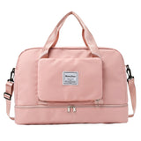 Geanta Pliabil De Voiaj Roz | PinkTrek - vivimall.ro