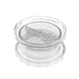 Zdrobitor de Usturoi, Flippy, Multifunctional, din Plastic, Prin Rasucire, 4 x 7.5 cm, Transparent