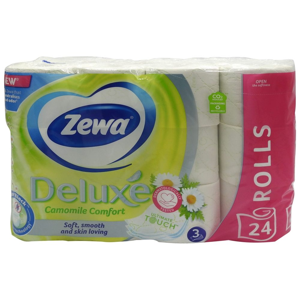 Zewa Hartie Igienica 3STR 24ROLE Deluxe Chamomile